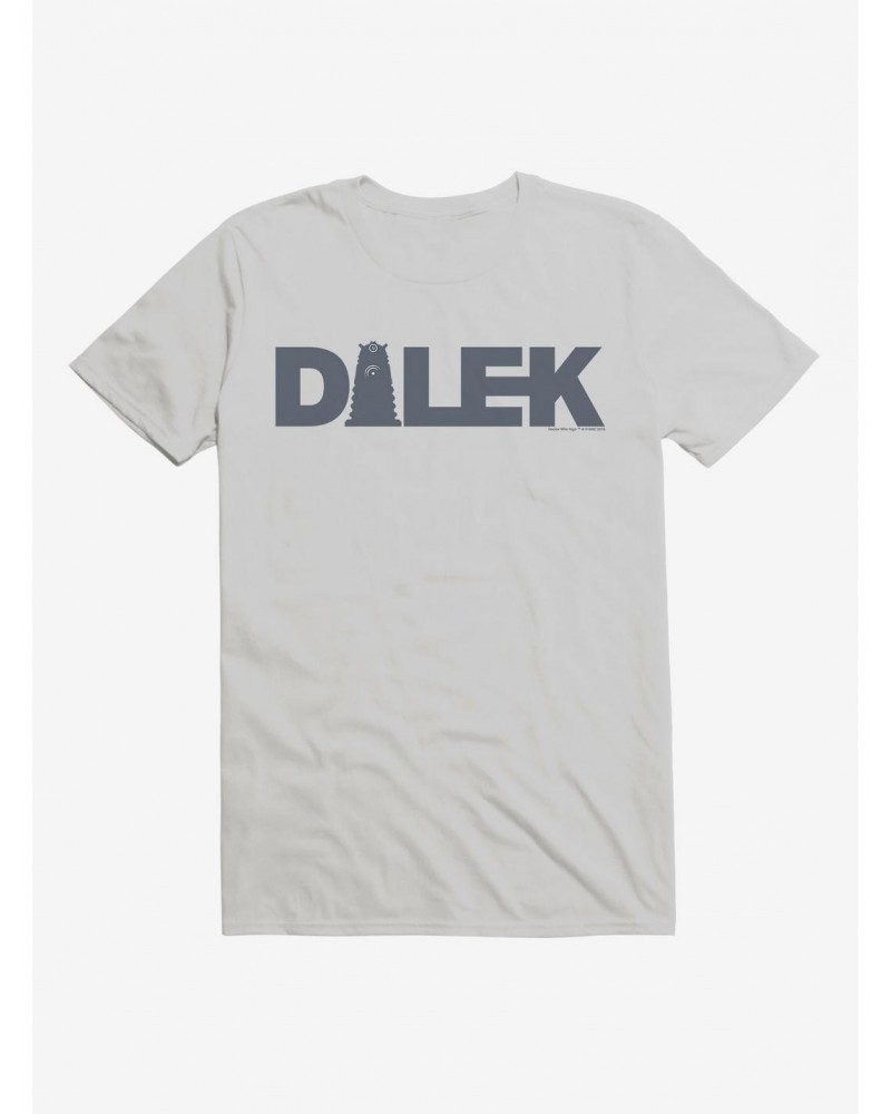 Doctor Who Dalek Bold Logo T-Shirt $7.89 T-Shirts