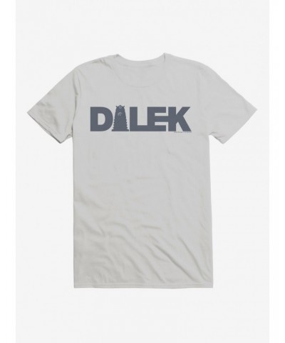 Doctor Who Dalek Bold Logo T-Shirt $7.89 T-Shirts