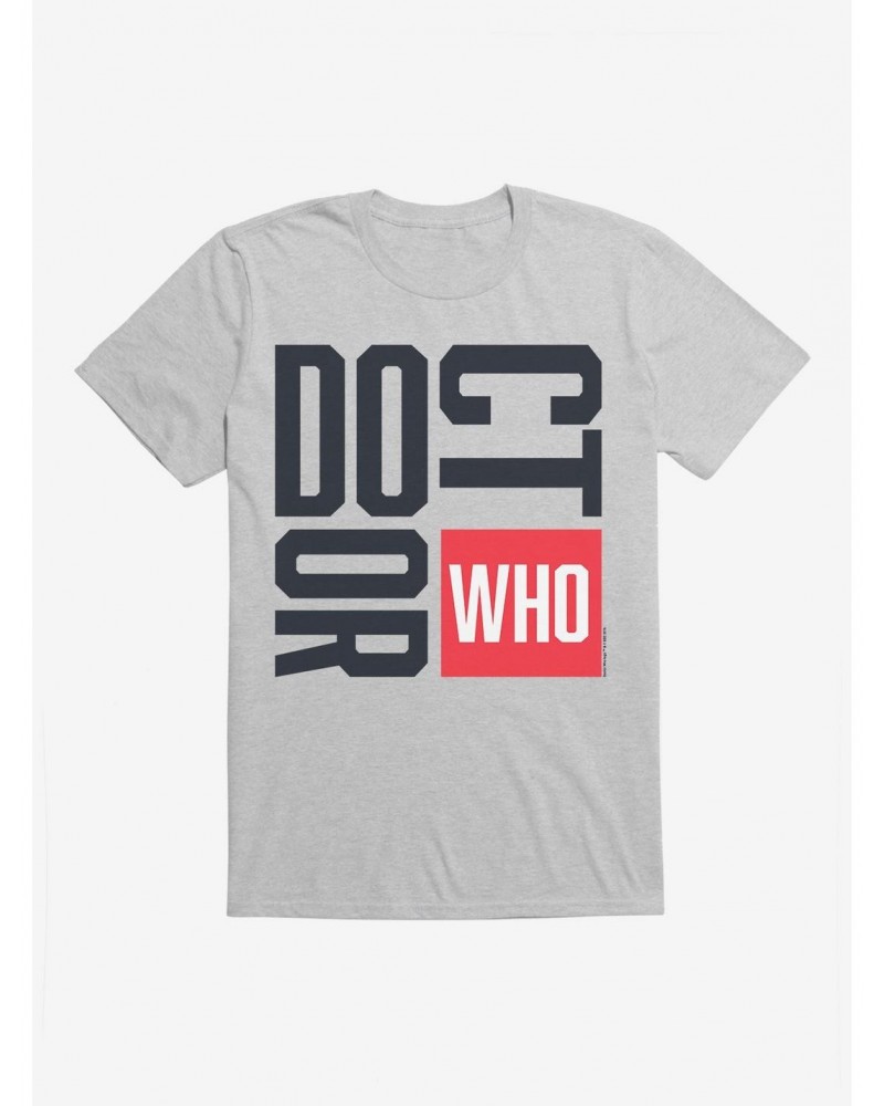 Doctor Who Red Box Font T-Shirt $10.76 T-Shirts