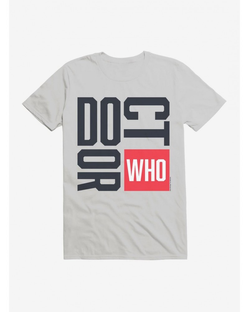 Doctor Who Red Box Font T-Shirt $10.76 T-Shirts