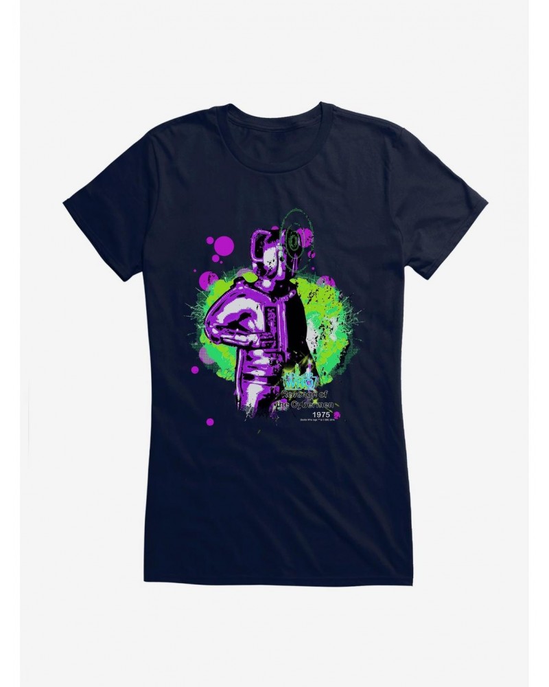 Doctor Who Revenge Of The Cybermen Girls T-Shirt $10.46 T-Shirts