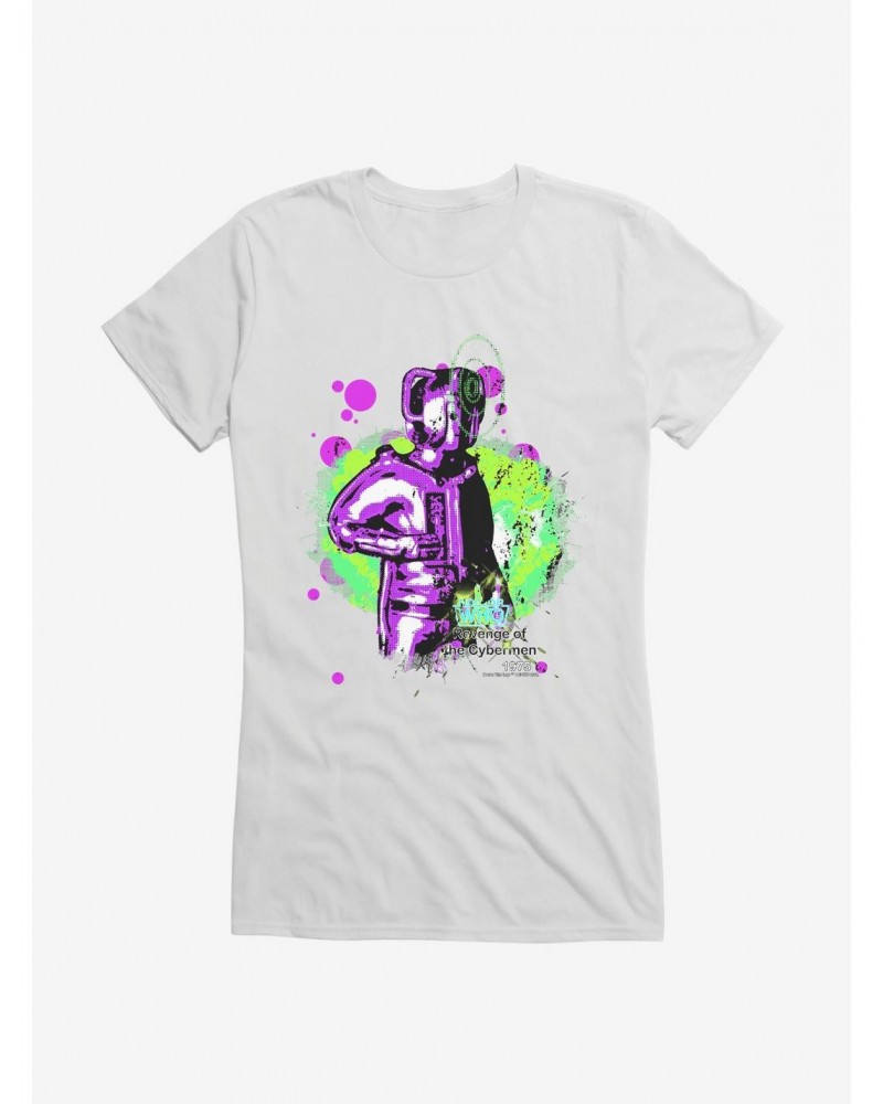 Doctor Who Revenge Of The Cybermen Girls T-Shirt $10.46 T-Shirts