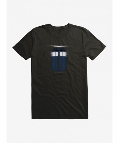 Doctor Who Shadow Field Tardis T-Shirt $9.56 T-Shirts