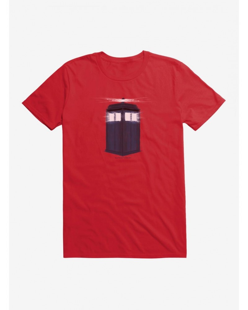 Doctor Who Shadow Field Tardis T-Shirt $9.56 T-Shirts