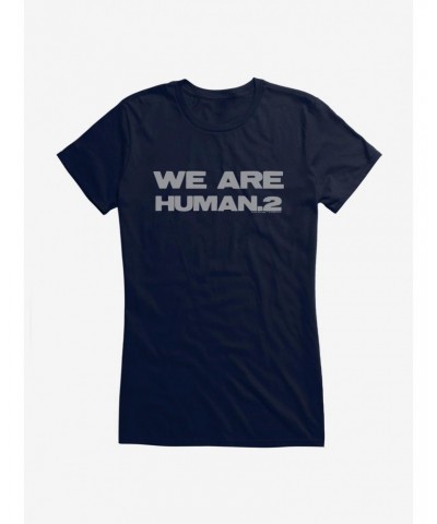 Doctor Who Cybermen We Are Human Girls T-Shirt $11.70 T-Shirts