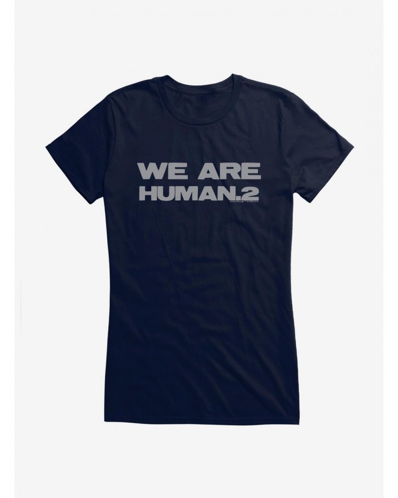 Doctor Who Cybermen We Are Human Girls T-Shirt $11.70 T-Shirts