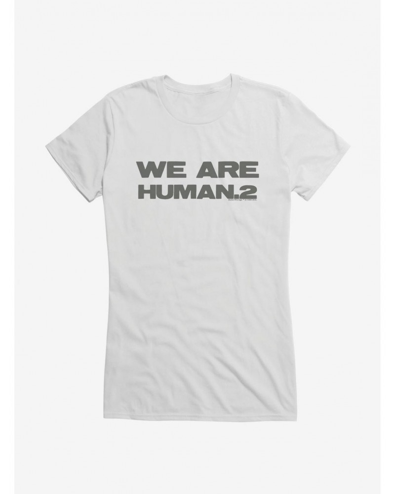 Doctor Who Cybermen We Are Human Girls T-Shirt $11.70 T-Shirts