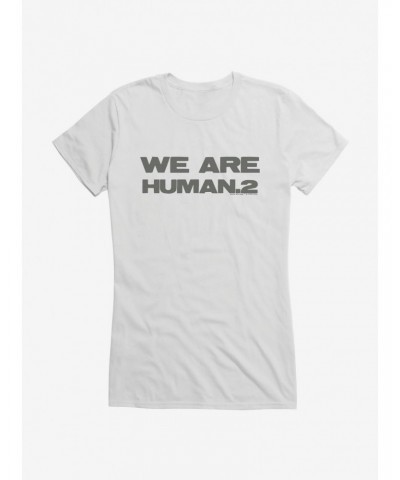 Doctor Who Cybermen We Are Human Girls T-Shirt $11.70 T-Shirts