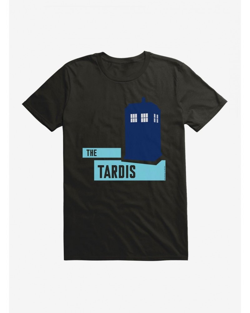 Doctor Who TARDIS Classic Silhouette T-Shirt $11.71 T-Shirts