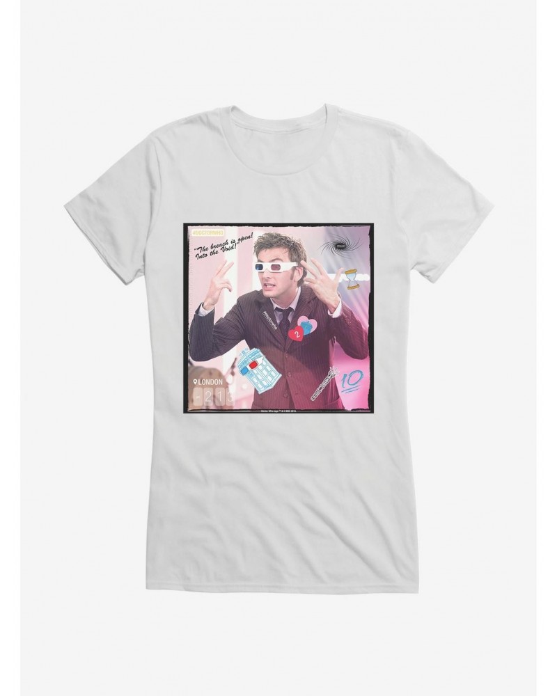 Doctor Who The Tenth Doctor Into The Void Girls T-Shirt $9.71 T-Shirts