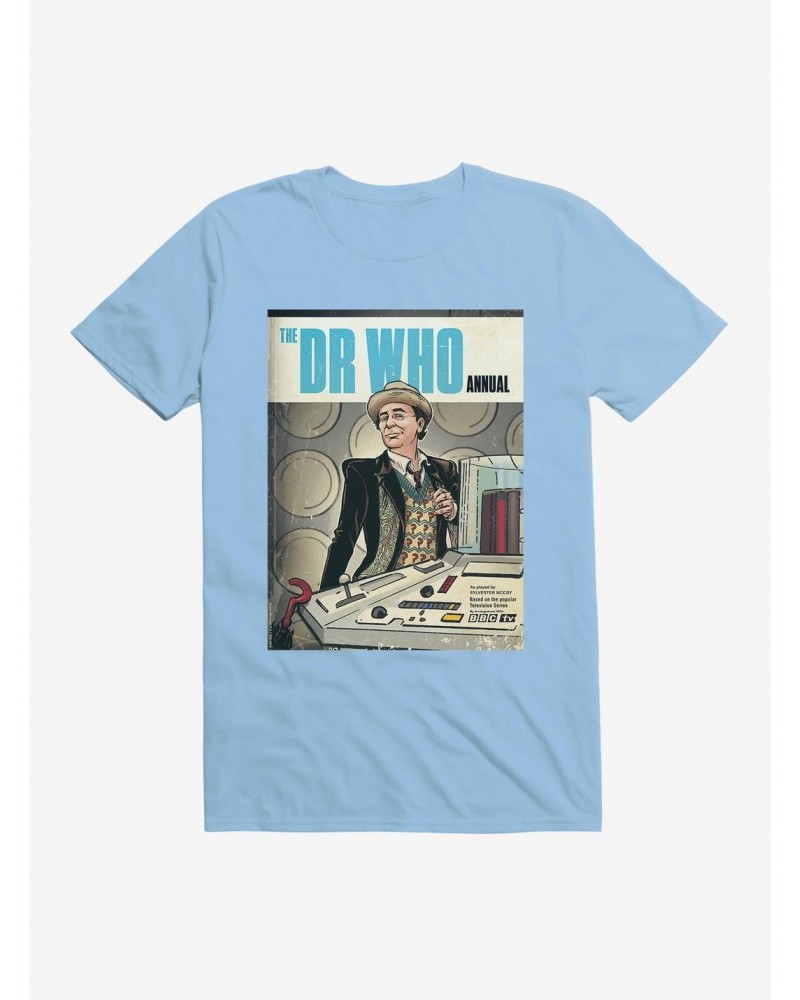 Doctor Who Annual Seventh Doctor T-Shirt $11.71 T-Shirts