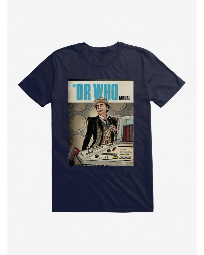 Doctor Who Annual Seventh Doctor T-Shirt $11.71 T-Shirts