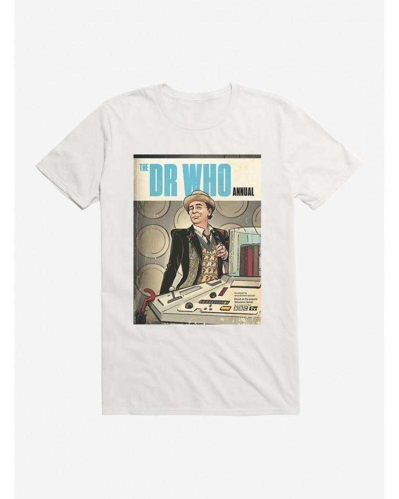 Doctor Who Annual Seventh Doctor T-Shirt $11.71 T-Shirts