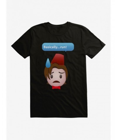 Doctor Who Eleventh Doctor Basically Run T-Shirt $11.47 T-Shirts