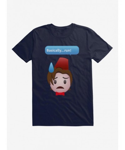 Doctor Who Eleventh Doctor Basically Run T-Shirt $11.47 T-Shirts