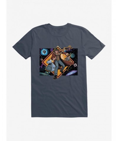 Doctor Who The Fourth Doctor, K9, And Sarah Jane In Space T-Shirt $10.52 T-Shirts