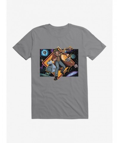 Doctor Who The Fourth Doctor, K9, And Sarah Jane In Space T-Shirt $10.52 T-Shirts