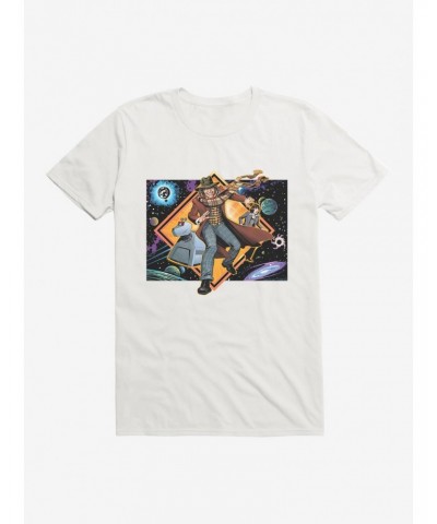 Doctor Who The Fourth Doctor, K9, And Sarah Jane In Space T-Shirt $10.52 T-Shirts