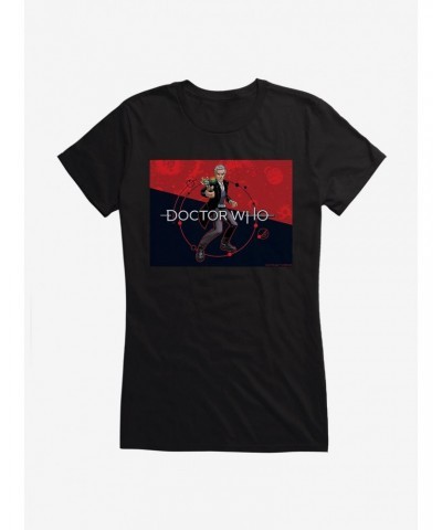 Doctor Who Twelfth Doctor Screwdriver Comic Girls T-Shirt $7.97 T-Shirts