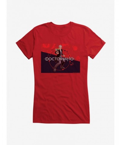 Doctor Who Twelfth Doctor Screwdriver Comic Girls T-Shirt $7.97 T-Shirts