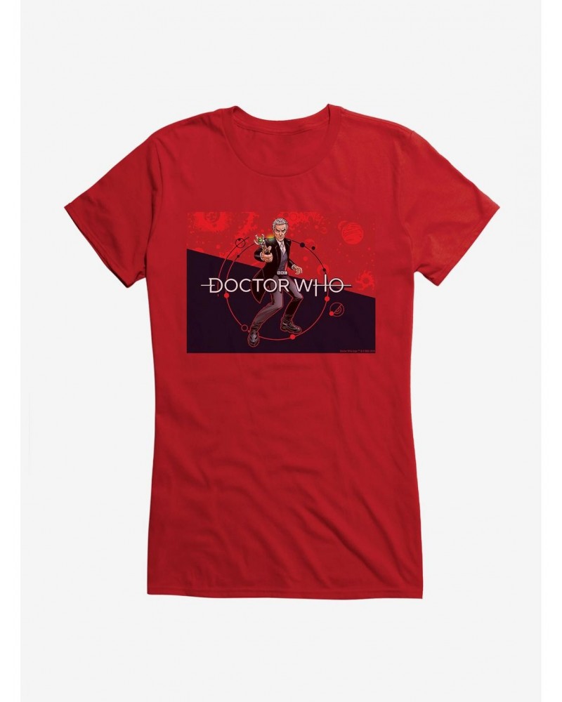 Doctor Who Twelfth Doctor Screwdriver Comic Girls T-Shirt $7.97 T-Shirts