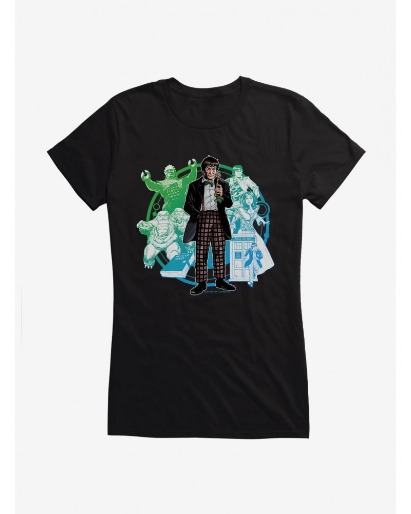 Doctor Who The Second Doctor Girls T-Shirt $9.96 T-Shirts