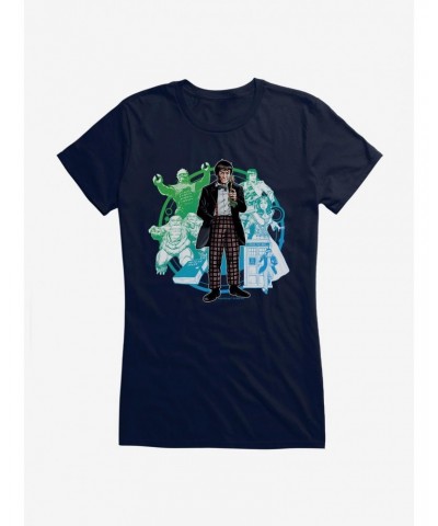 Doctor Who The Second Doctor Girls T-Shirt $9.96 T-Shirts