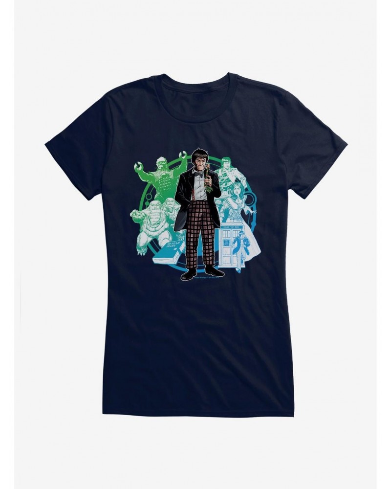 Doctor Who The Second Doctor Girls T-Shirt $9.96 T-Shirts