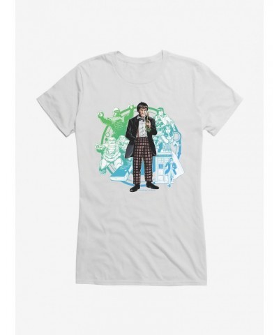 Doctor Who The Second Doctor Girls T-Shirt $9.96 T-Shirts