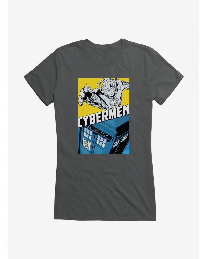 Doctor Who Cybermen Tardis Girls T-Shirt $8.72 T-Shirts