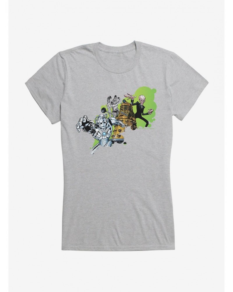 Doctor Who Aliens Girls T-Shirt $10.21 T-Shirts