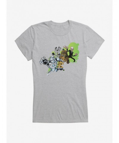 Doctor Who Aliens Girls T-Shirt $10.21 T-Shirts