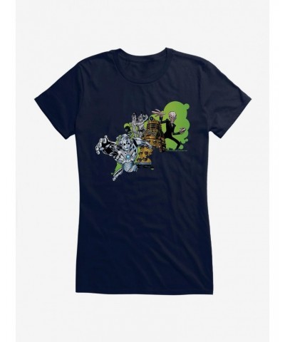 Doctor Who Aliens Girls T-Shirt $10.21 T-Shirts