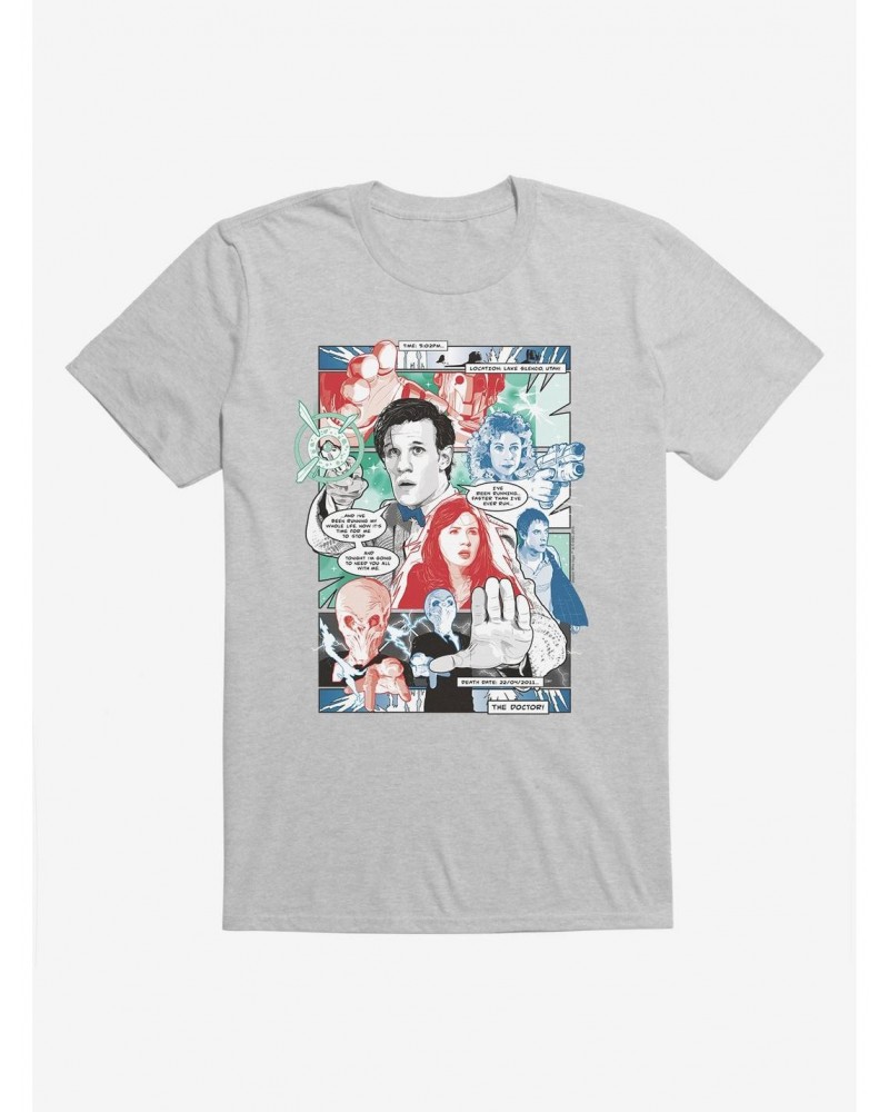 Doctor Who Eleventh Doctor Comic Page T-Shirt $9.08 T-Shirts