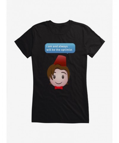 Doctor Who Eleventh Doctor The Optimist Girls T-Shirt $7.72 T-Shirts