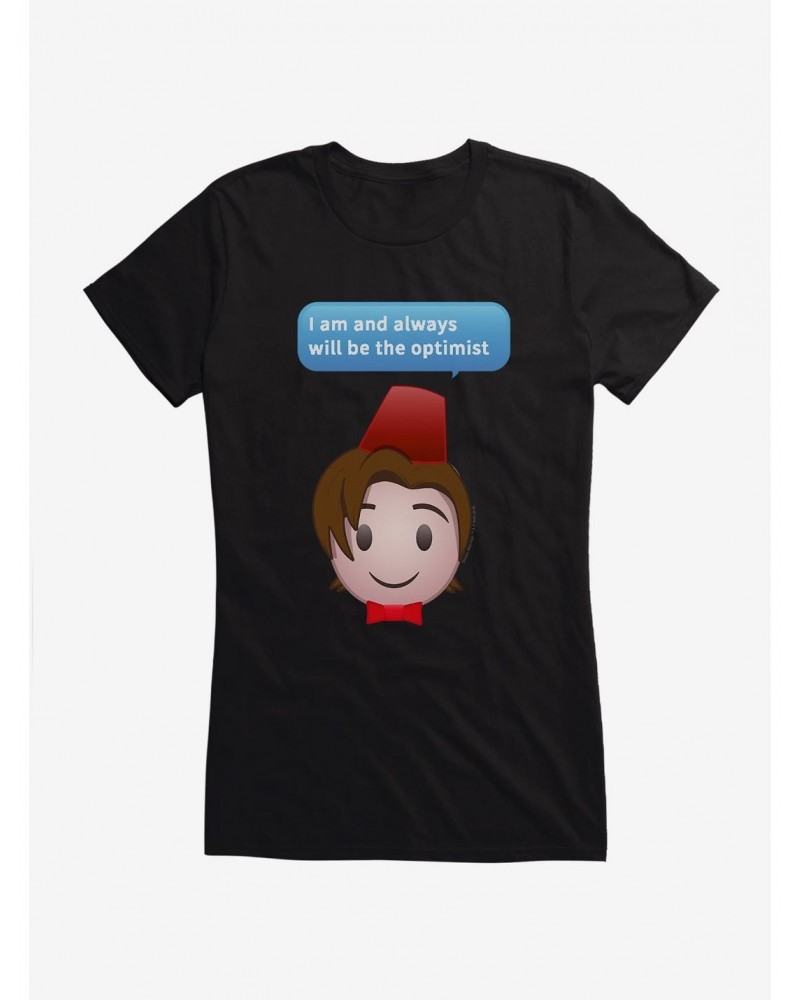 Doctor Who Eleventh Doctor The Optimist Girls T-Shirt $7.72 T-Shirts