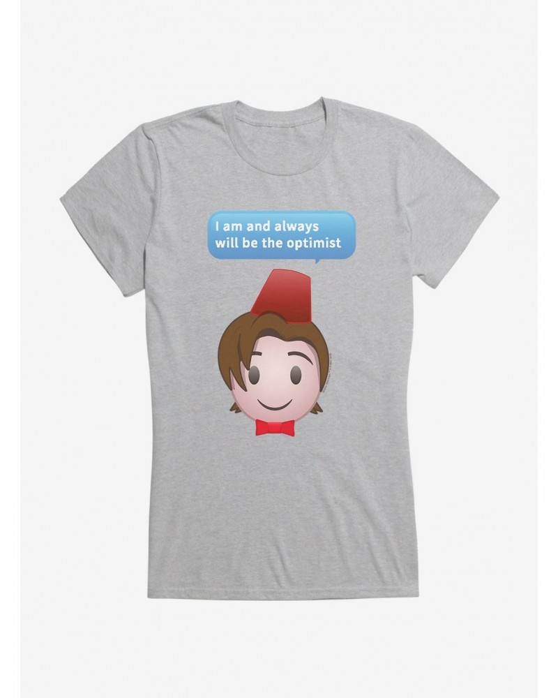 Doctor Who Eleventh Doctor The Optimist Girls T-Shirt $7.72 T-Shirts