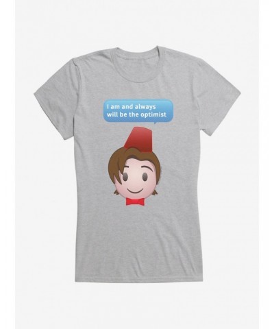 Doctor Who Eleventh Doctor The Optimist Girls T-Shirt $7.72 T-Shirts