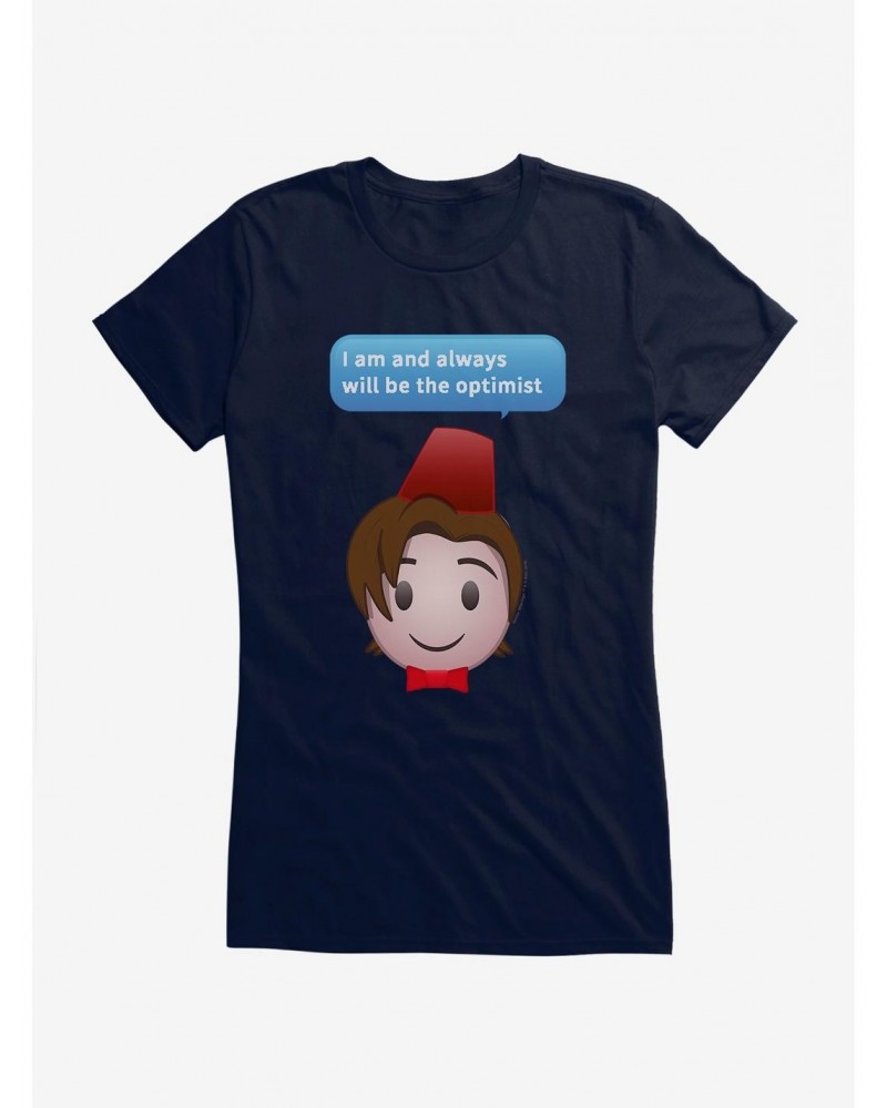 Doctor Who Eleventh Doctor The Optimist Girls T-Shirt $7.72 T-Shirts