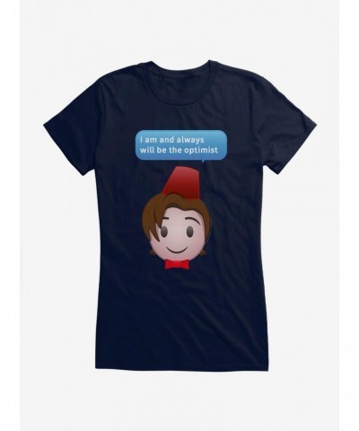 Doctor Who Eleventh Doctor The Optimist Girls T-Shirt $7.72 T-Shirts