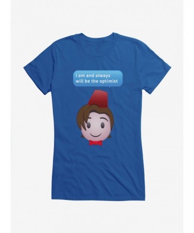 Doctor Who Eleventh Doctor The Optimist Girls T-Shirt $7.72 T-Shirts