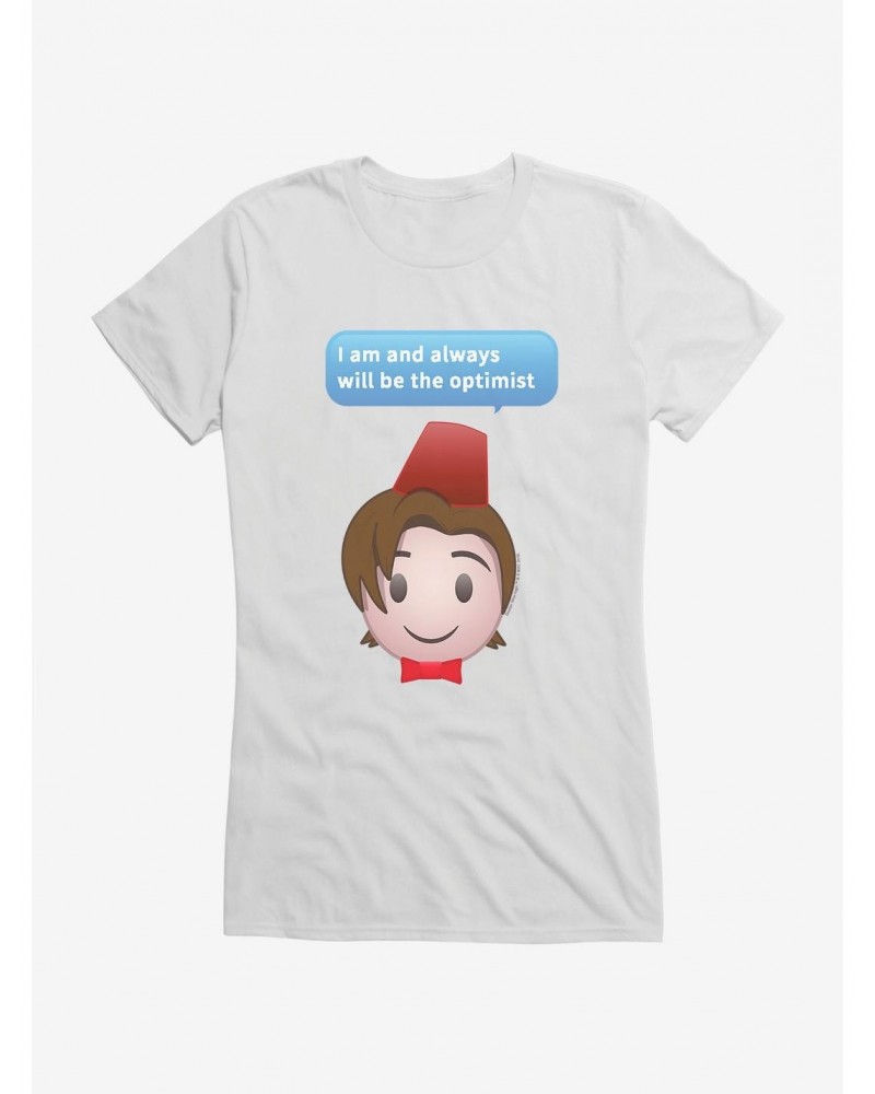 Doctor Who Eleventh Doctor The Optimist Girls T-Shirt $7.72 T-Shirts