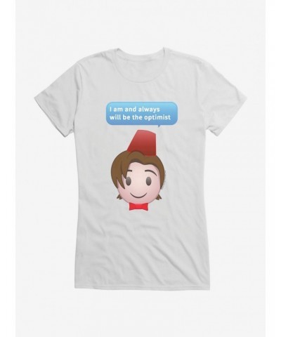 Doctor Who Eleventh Doctor The Optimist Girls T-Shirt $7.72 T-Shirts