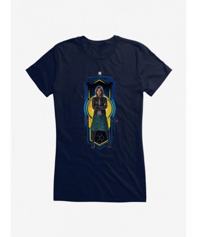 Doctor Who TARDIS Clara Team Girls T-Shirt $11.45 T-Shirts