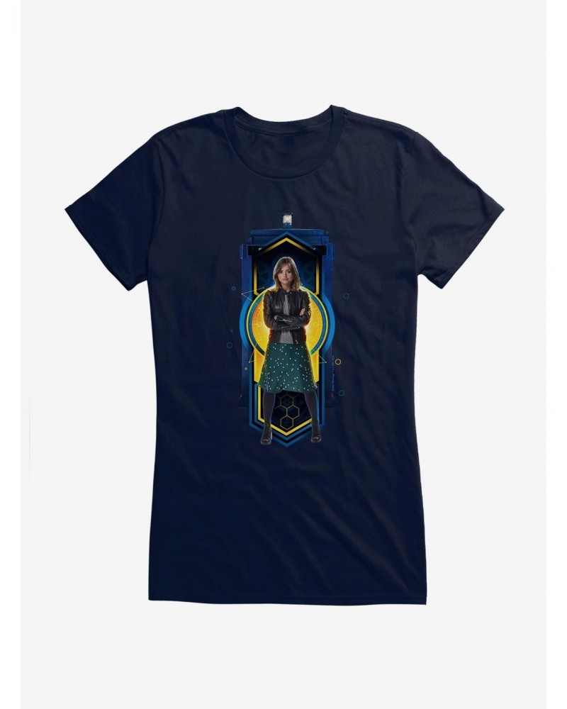 Doctor Who TARDIS Clara Team Girls T-Shirt $11.45 T-Shirts