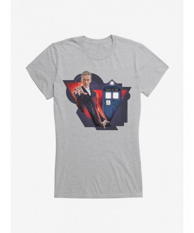 Doctor Who TARDIS Twelfth Doctor Team Girls T-Shirt $11.45 T-Shirts