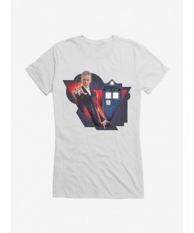 Doctor Who TARDIS Twelfth Doctor Team Girls T-Shirt $11.45 T-Shirts