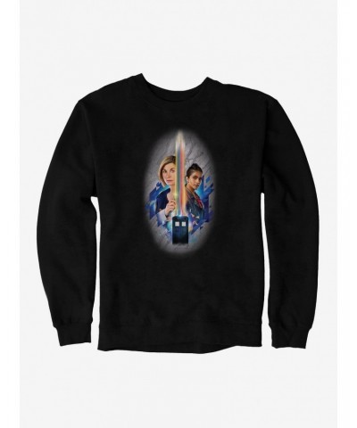 Doctor Who Thirteenth Doctor Pride Sweatshirt $15.87 Sweatshirts