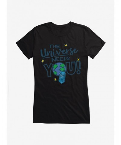 Doctor Who TARDIS You Are Needed Girls T-Shirt $8.96 T-Shirts