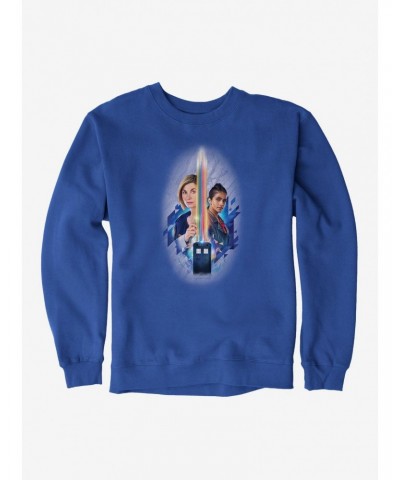 Doctor Who Thirteenth Doctor Pride Sweatshirt $15.87 Sweatshirts